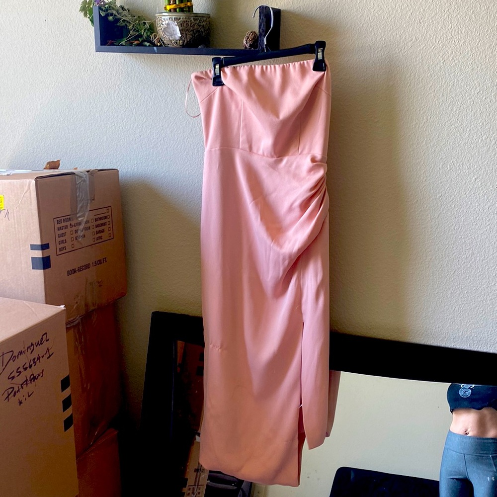 Blush pink dress